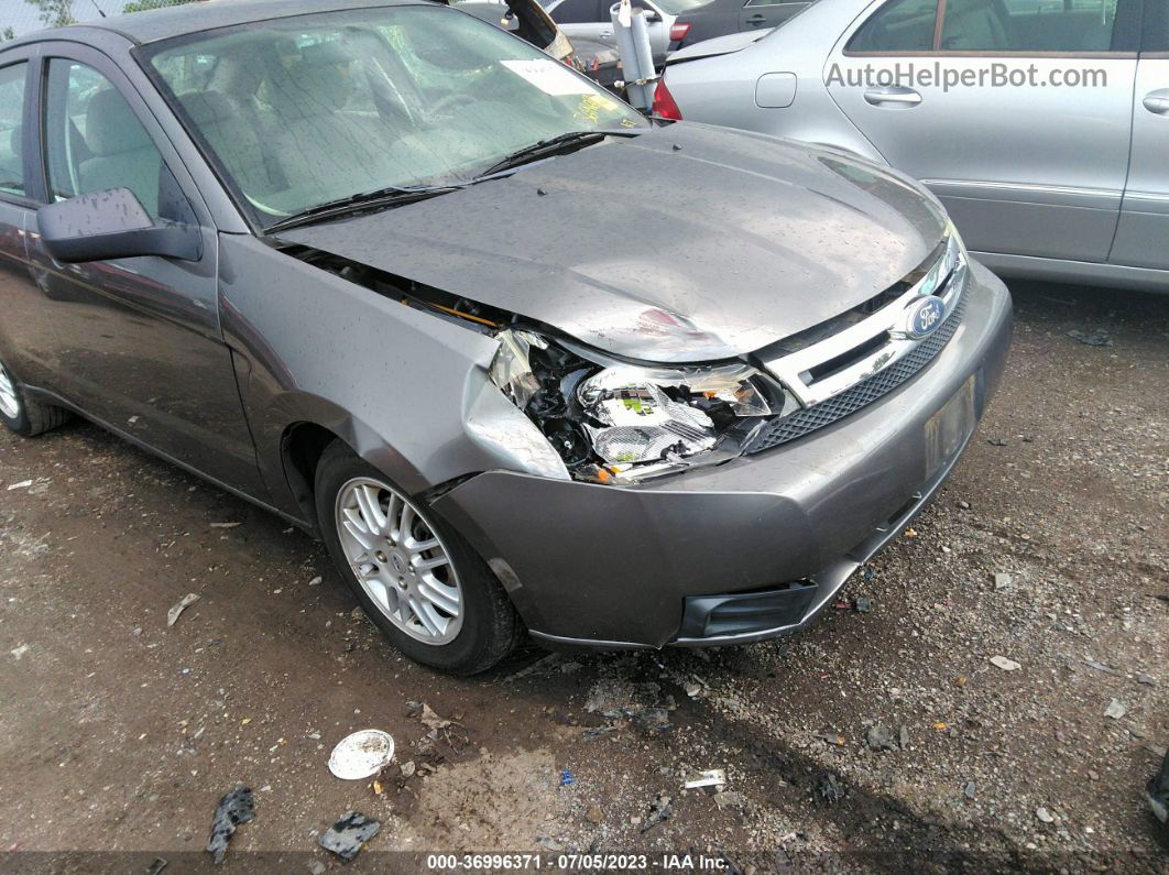 2011 Ford Focus Se Gray vin: 1FAHP3FN5BW162313