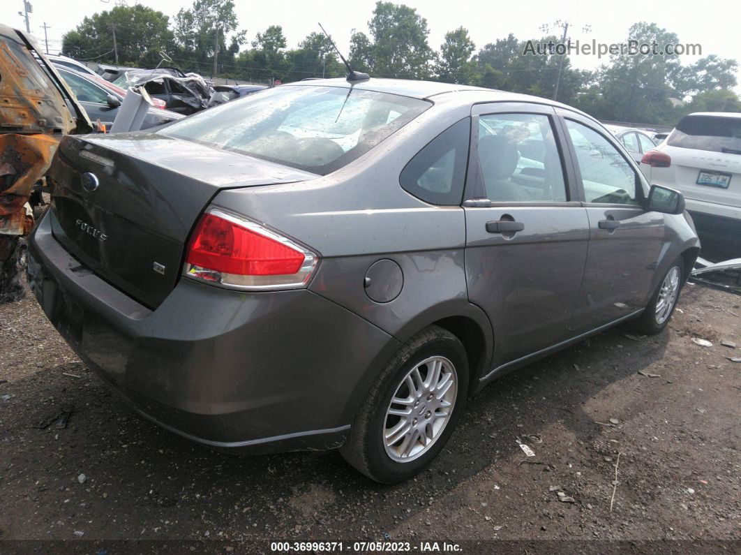 2011 Ford Focus Se Gray vin: 1FAHP3FN5BW162313