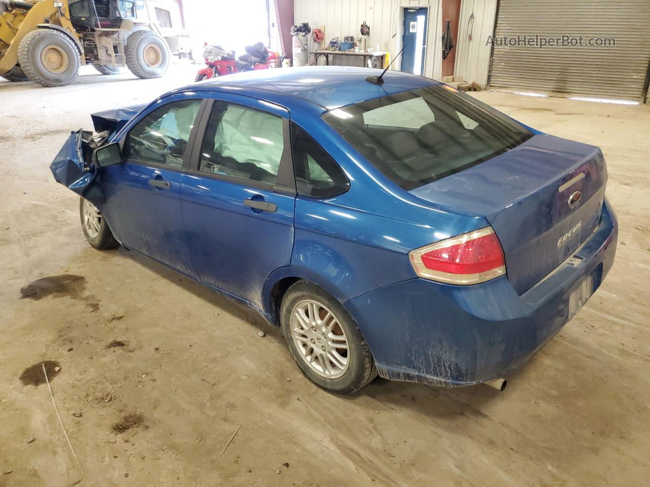 2011 Ford Focus Se Blue vin: 1FAHP3FN5BW177748