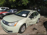 2011 Ford Focus Se Green vin: 1FAHP3FN5BW195747