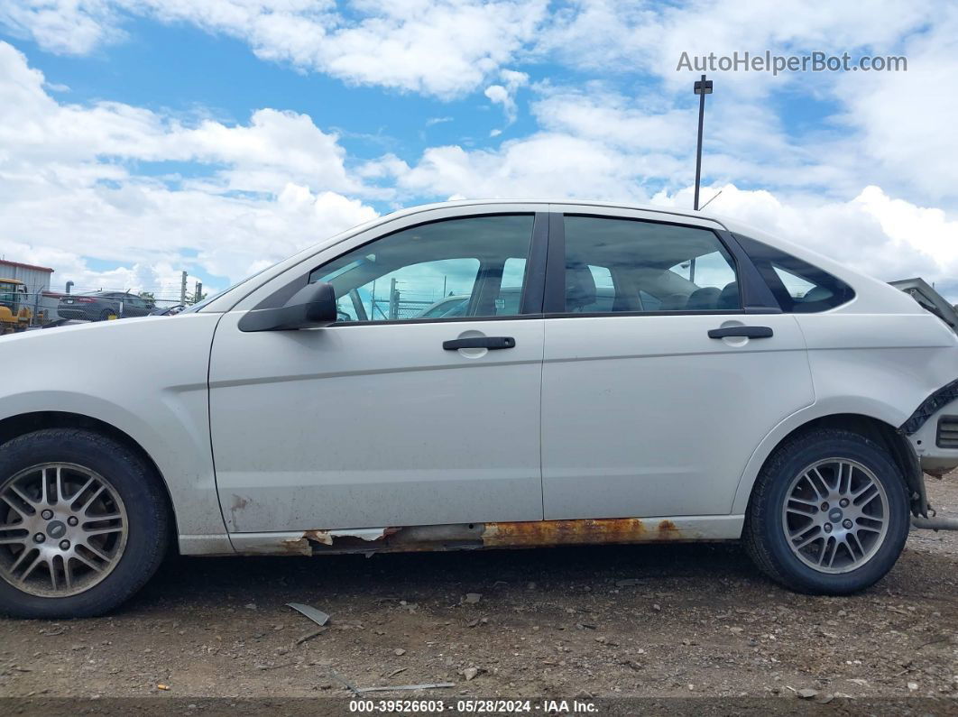 2011 Ford Focus Se White vin: 1FAHP3FN5BW201837