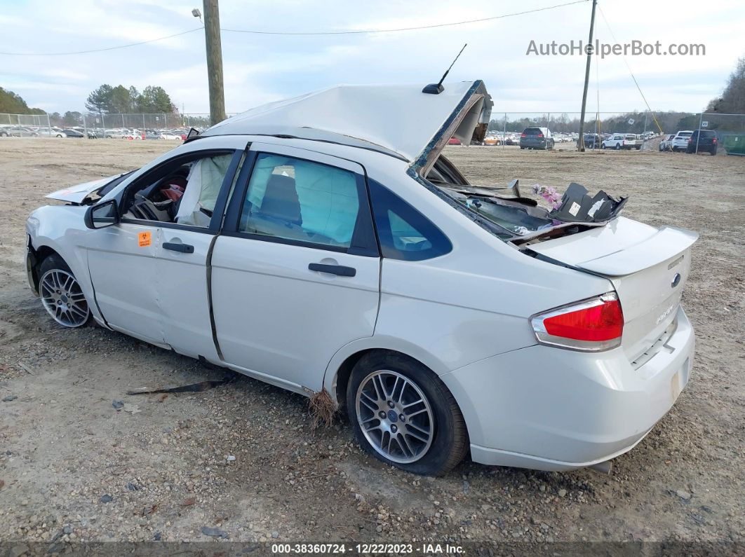 2011 Ford Focus Se White vin: 1FAHP3FN6BW141499