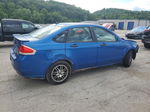 2011 Ford Focus Se Blue vin: 1FAHP3FN6BW144614