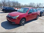 2011 Ford Focus Se Red vin: 1FAHP3FN6BW148677
