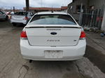 2011 Ford Focus Se White vin: 1FAHP3FN6BW163700