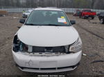 2011 Ford Focus Se White vin: 1FAHP3FN6BW169576