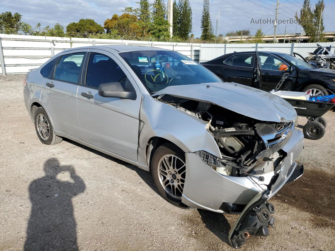 2011 Ford Focus Se Серый vin: 1FAHP3FN6BW187298