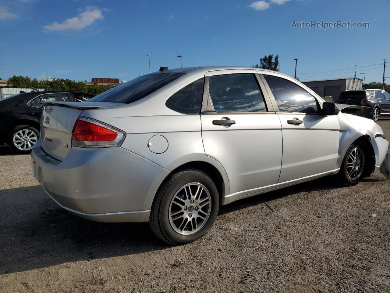 2011 Ford Focus Se Gray vin: 1FAHP3FN6BW187298