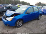 2011 Ford Focus Se Синий vin: 1FAHP3FN6BW199693