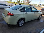 2011 Ford Focus Se Green vin: 1FAHP3FN7BW115512