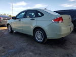 2011 Ford Focus Se Green vin: 1FAHP3FN7BW115512