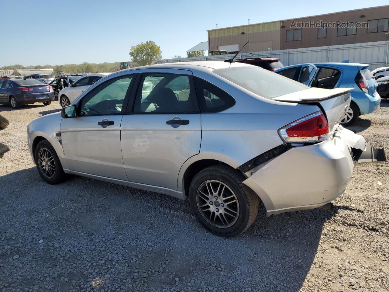 2011 Ford Focus Se Silver vin: 1FAHP3FN7BW126946