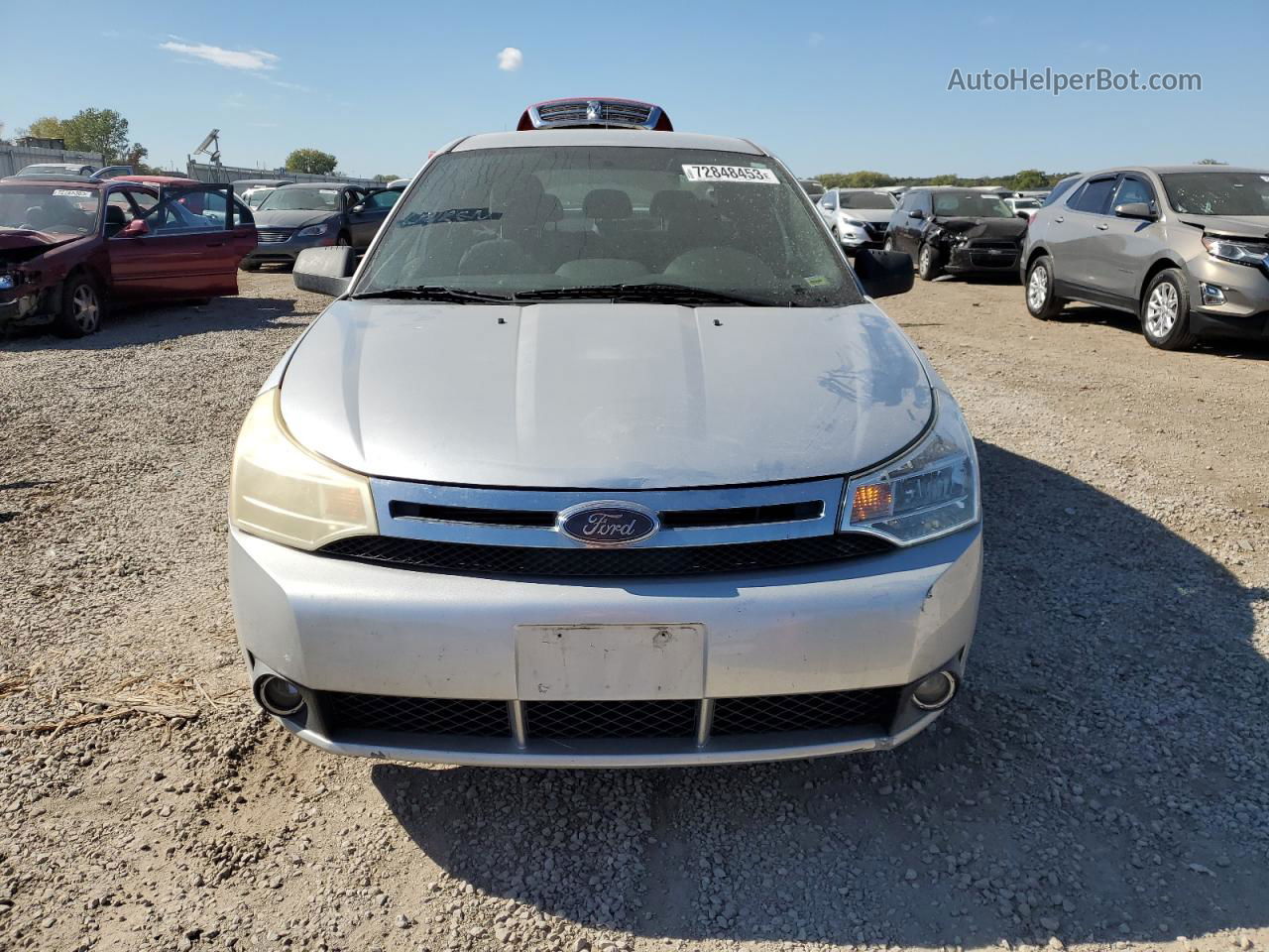 2011 Ford Focus Se Silver vin: 1FAHP3FN7BW126946