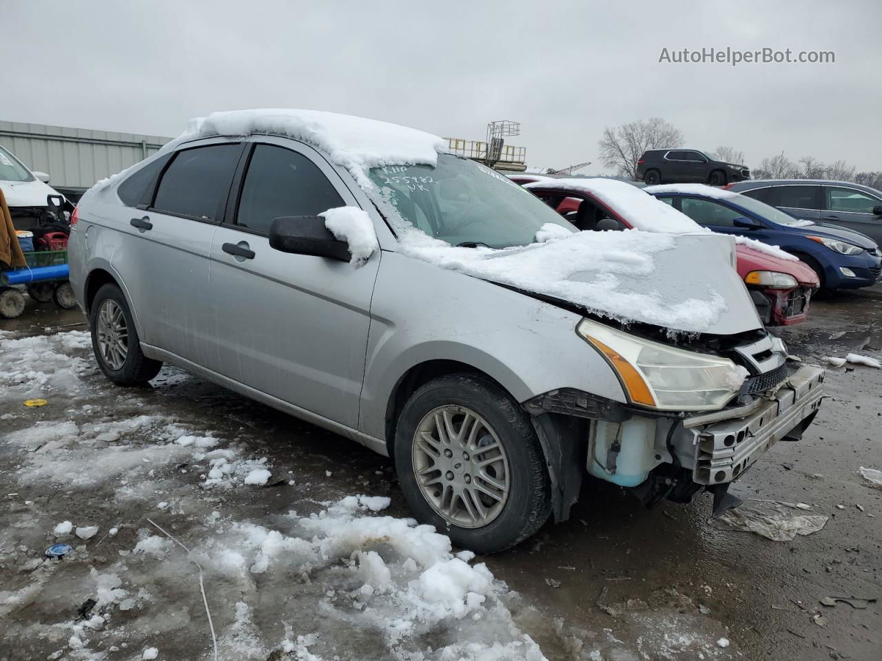 2011 Ford Focus Se Gray vin: 1FAHP3FN7BW130382