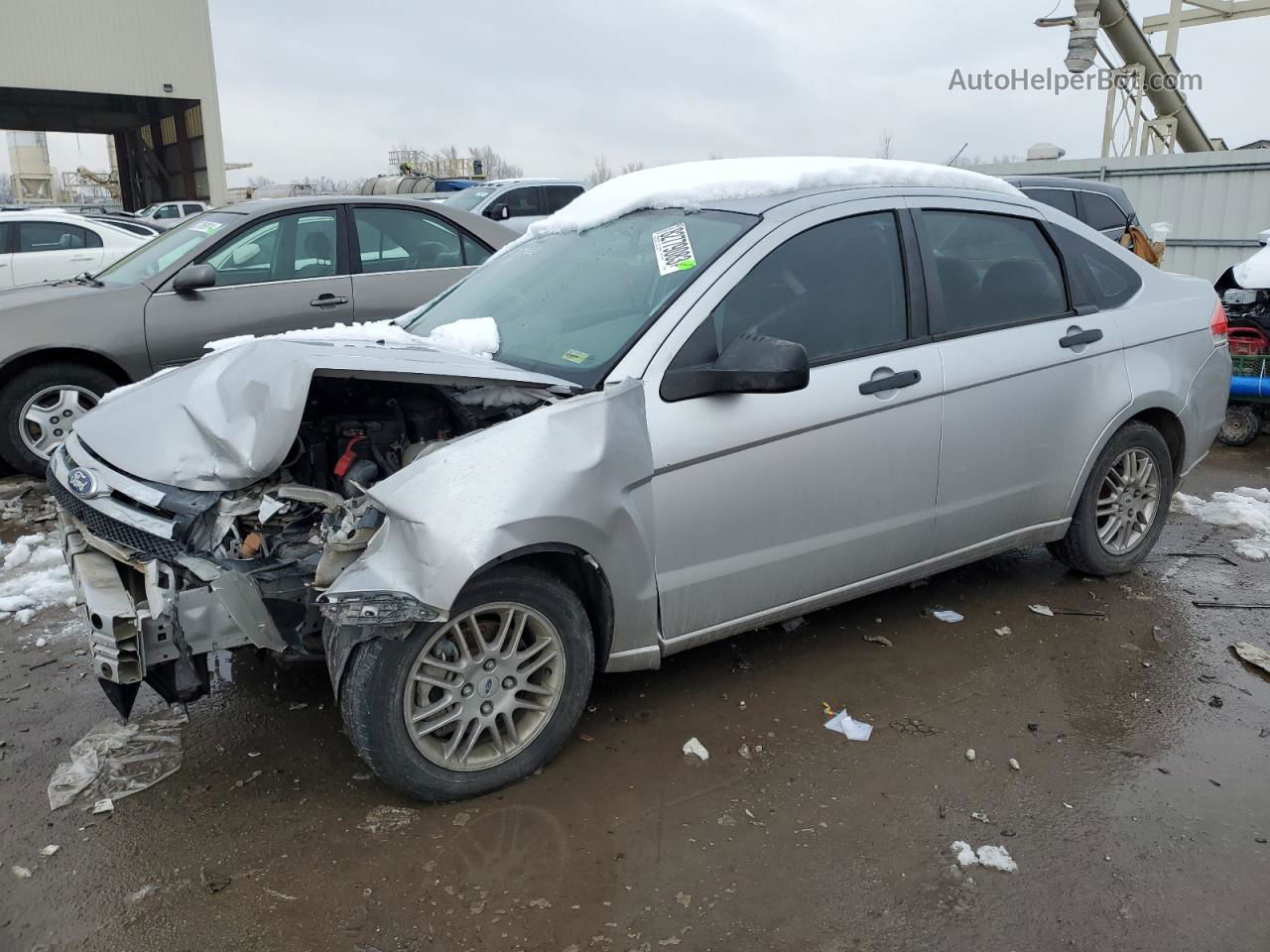 2011 Ford Focus Se Gray vin: 1FAHP3FN7BW130382