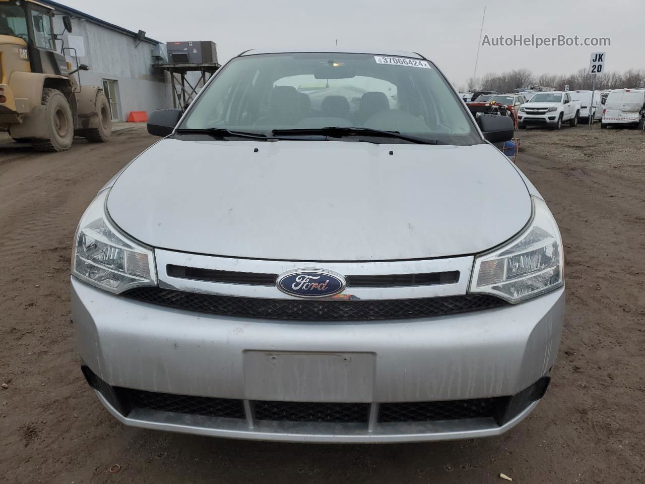 2011 Ford Focus Se Silver vin: 1FAHP3FN7BW134559