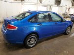 2011 Ford Focus Se Blue vin: 1FAHP3FN7BW166136