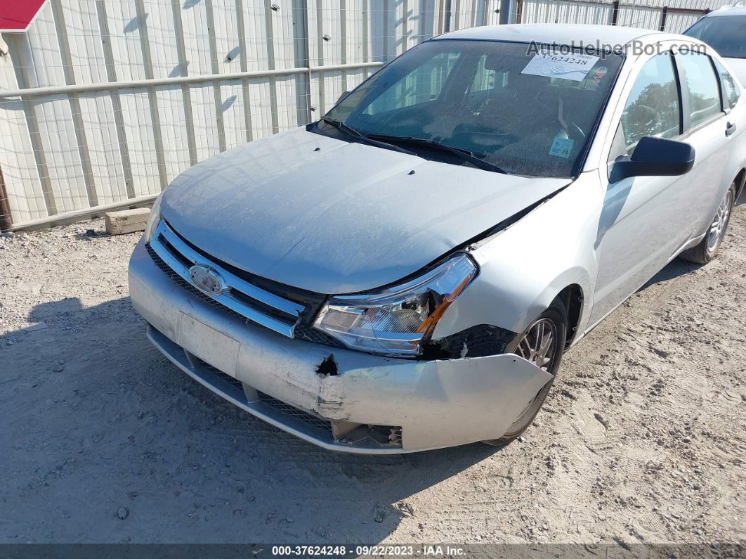 2011 Ford Focus Se Silver vin: 1FAHP3FN7BW174429