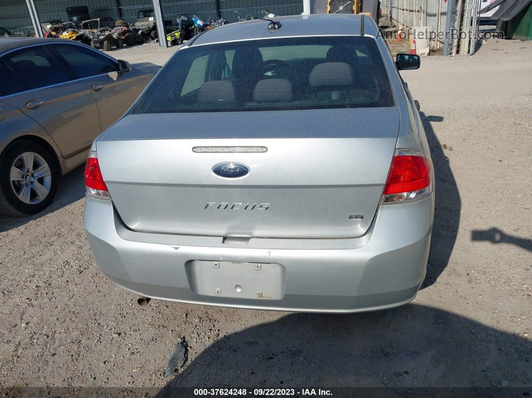 2011 Ford Focus Se Silver vin: 1FAHP3FN7BW174429