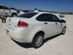 2011 Ford Focus Se White vin: 1FAHP3FN7BW202326