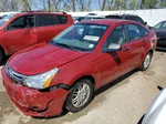 2011 Ford Focus Se Red vin: 1FAHP3FN8BW165920