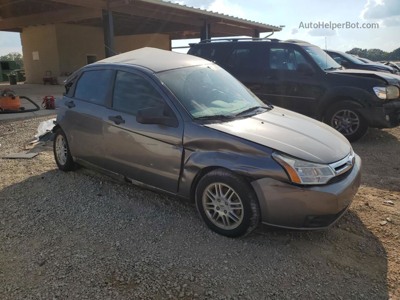 2011 Ford Focus Se Gray vin: 1FAHP3FN8BW204067