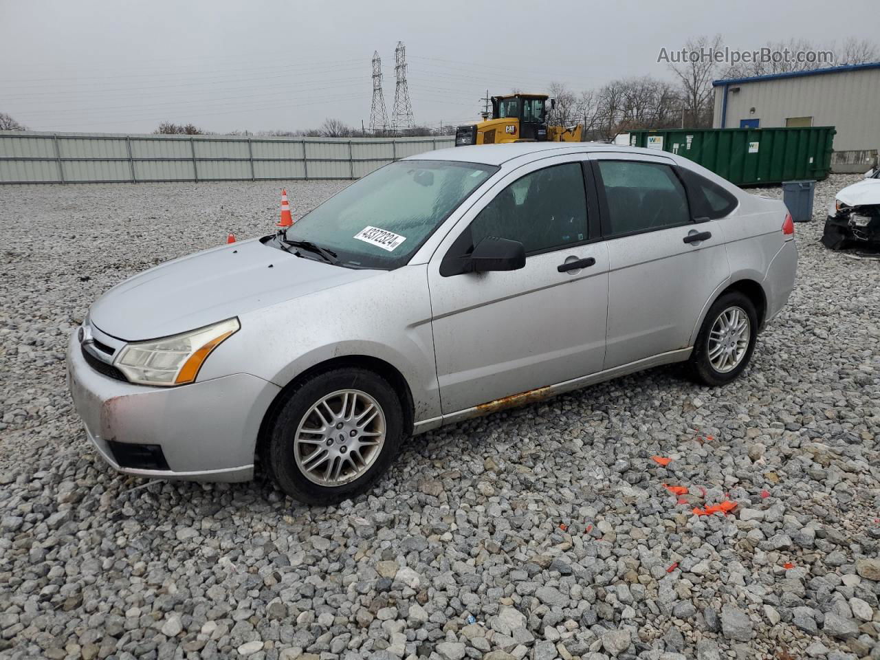 2011 Ford Focus Se Silver vin: 1FAHP3FN9BW101739