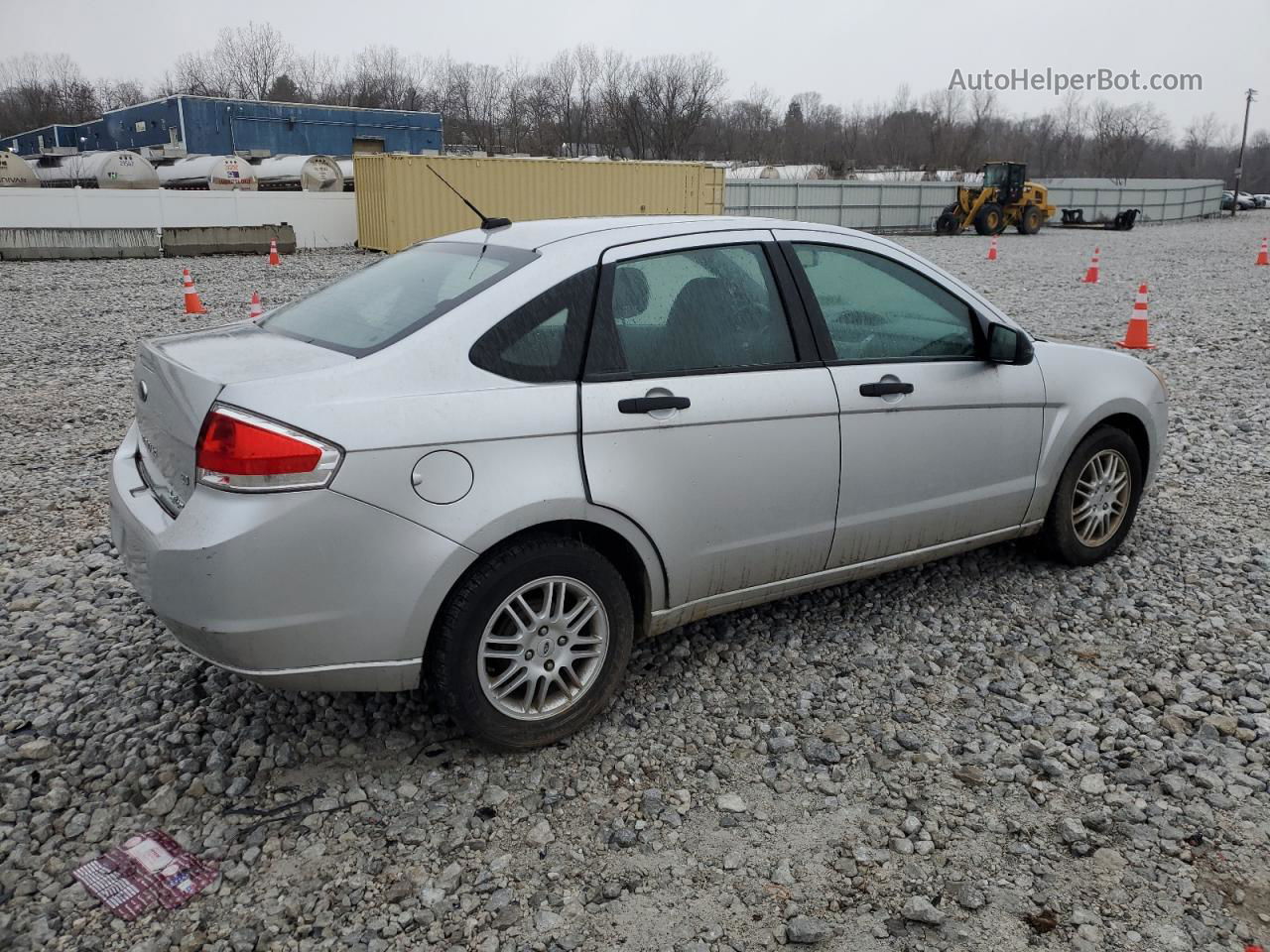 2011 Ford Focus Se Silver vin: 1FAHP3FN9BW101739