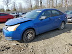 2011 Ford Focus Se Blue vin: 1FAHP3FN9BW143022