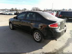 2011 Ford Focus Se Black vin: 1FAHP3FN9BW147958