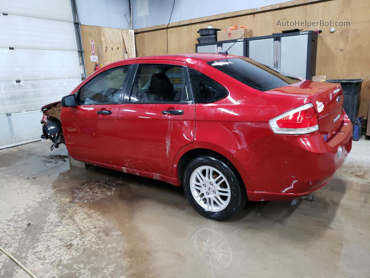 2011 Ford Focus Se Red vin: 1FAHP3FN9BW159799