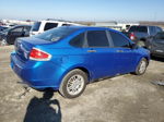 2011 Ford Focus Se Blue vin: 1FAHP3FN9BW163092