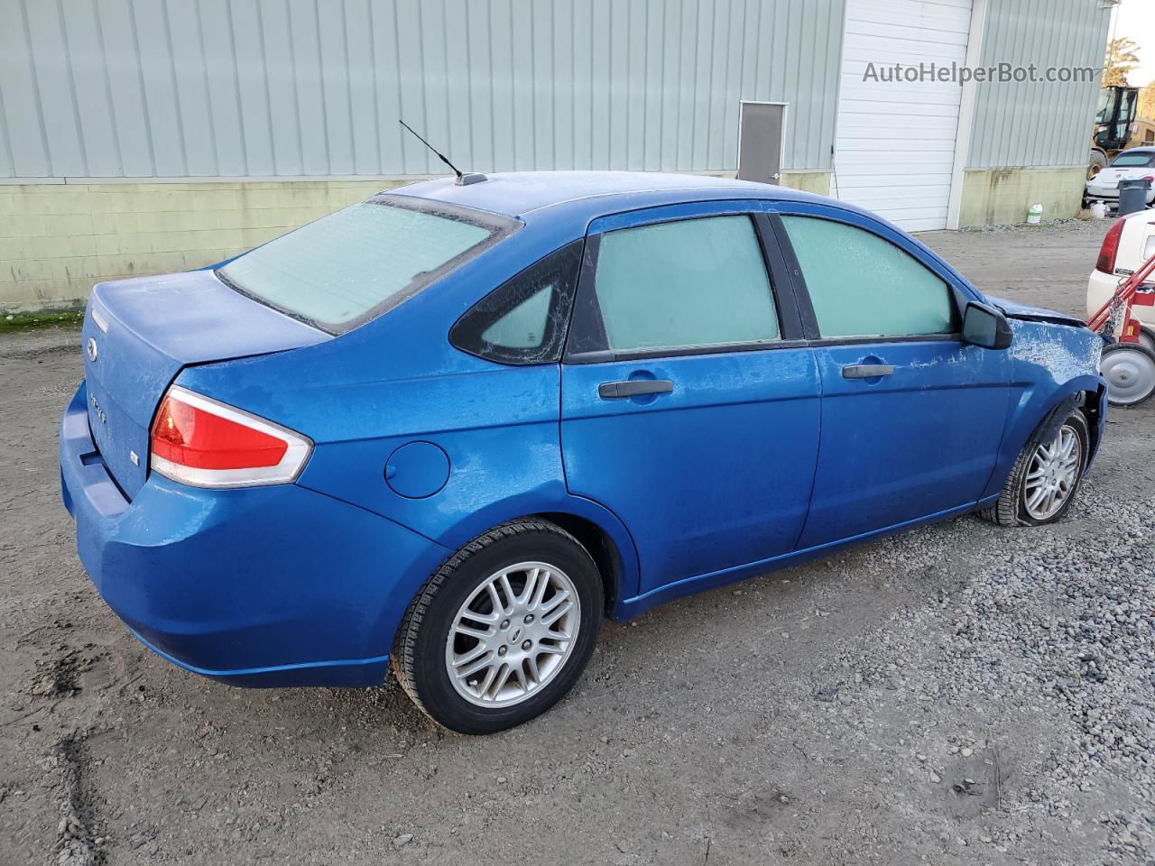 2011 Ford Focus Se Blue vin: 1FAHP3FN9BW175341