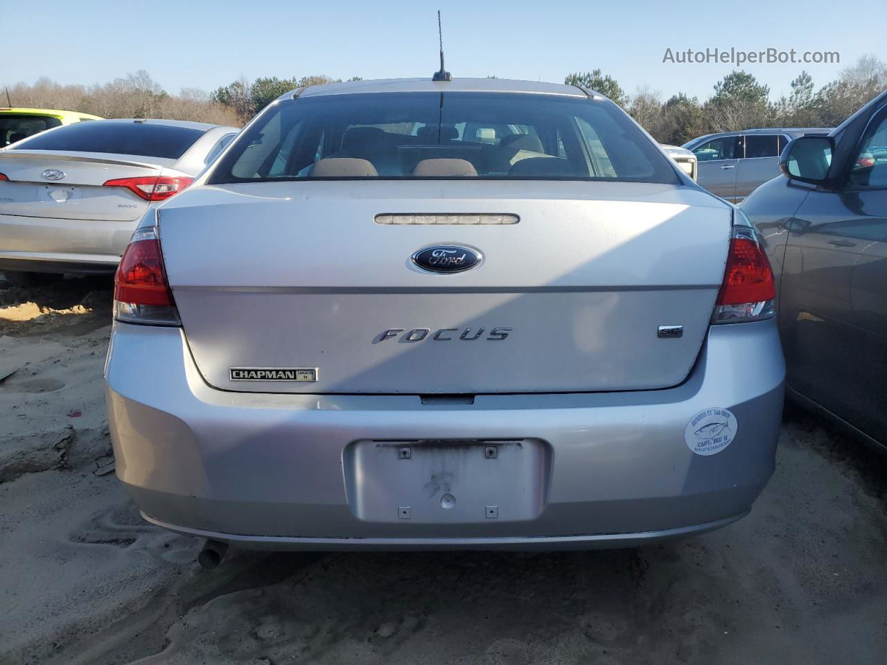 2011 Ford Focus Se Silver vin: 1FAHP3FNXBW100664