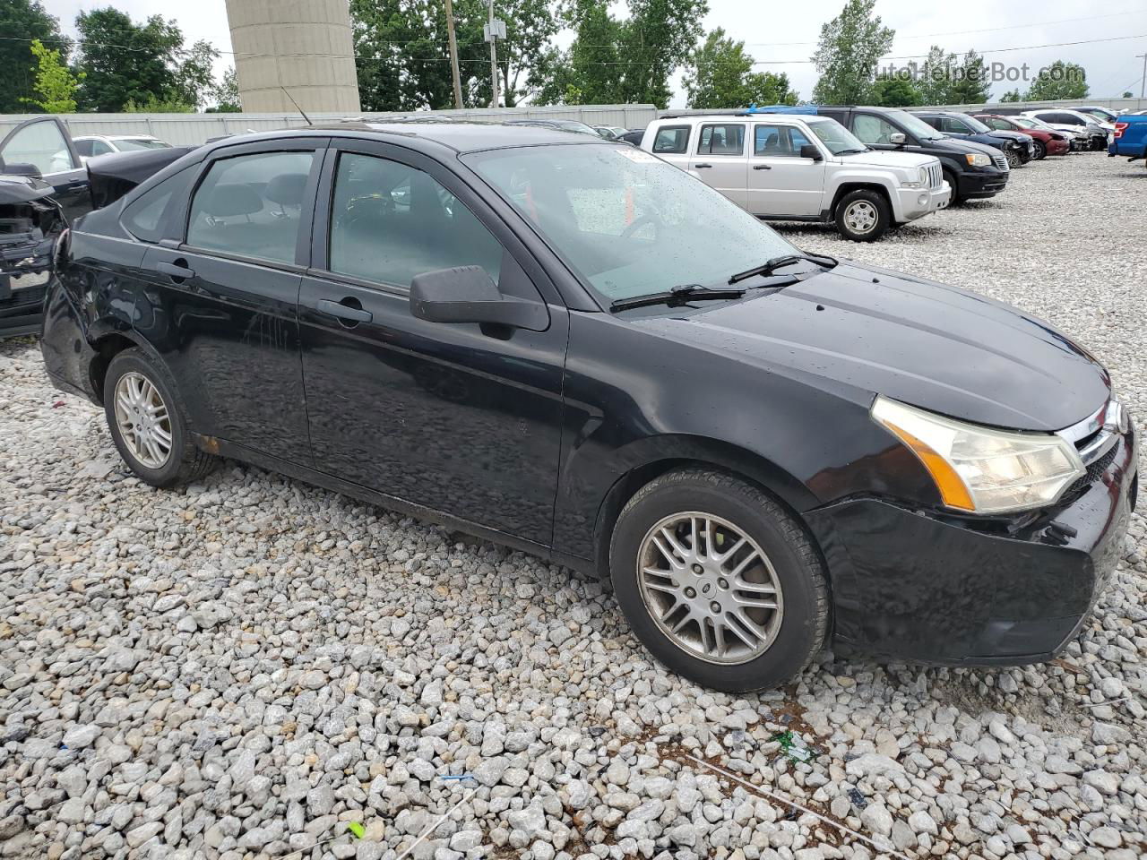 2011 Ford Focus Se Black vin: 1FAHP3FNXBW116993