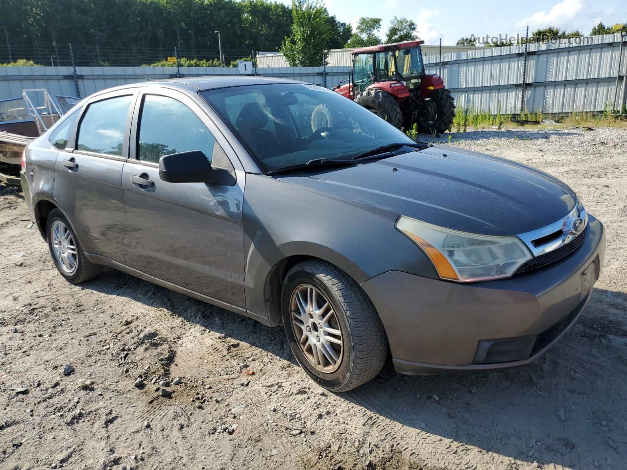 2011 Ford Focus Se Gray vin: 1FAHP3FNXBW134927