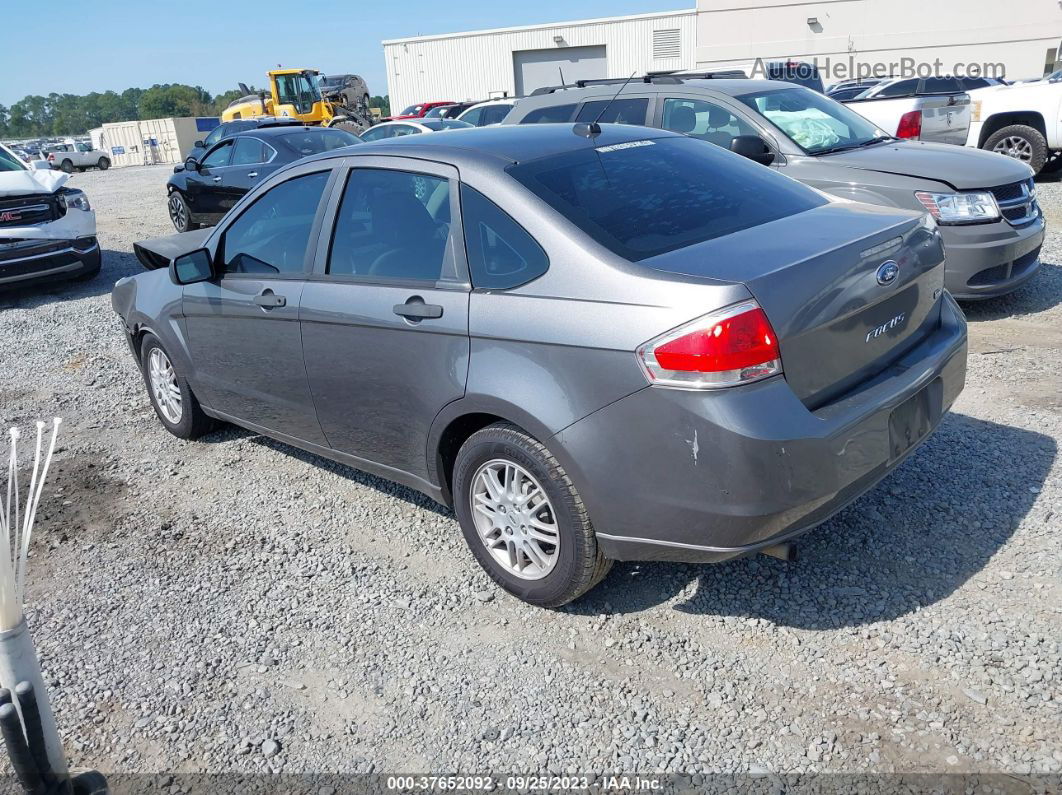 2011 Ford Focus Se Gray vin: 1FAHP3FNXBW158760