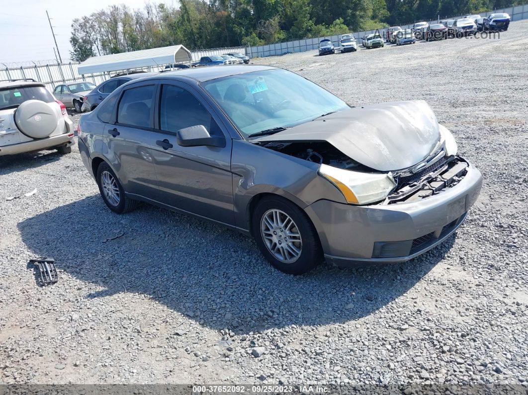 2011 Ford Focus Se Gray vin: 1FAHP3FNXBW158760