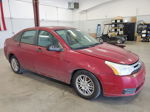 2011 Ford Focus Se Red vin: 1FAHP3FNXBW174876