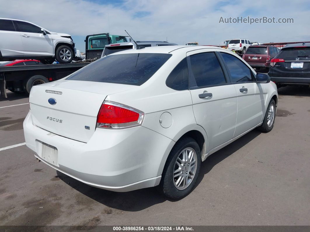 2011 Ford Focus Se Белый vin: 1FAHP3FNXBW181004