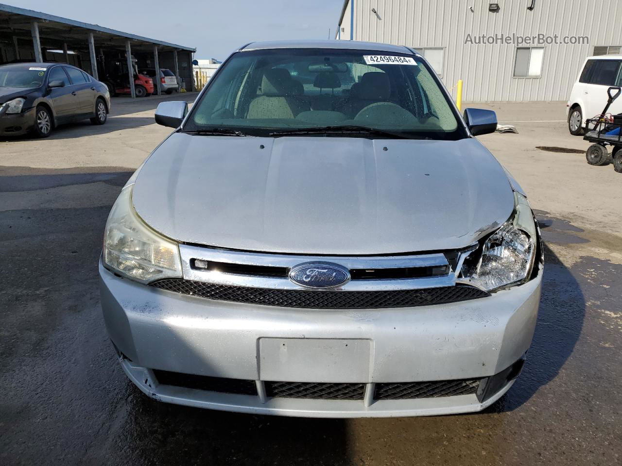 2011 Ford Focus Se Silver vin: 1FAHP3FNXBW181598