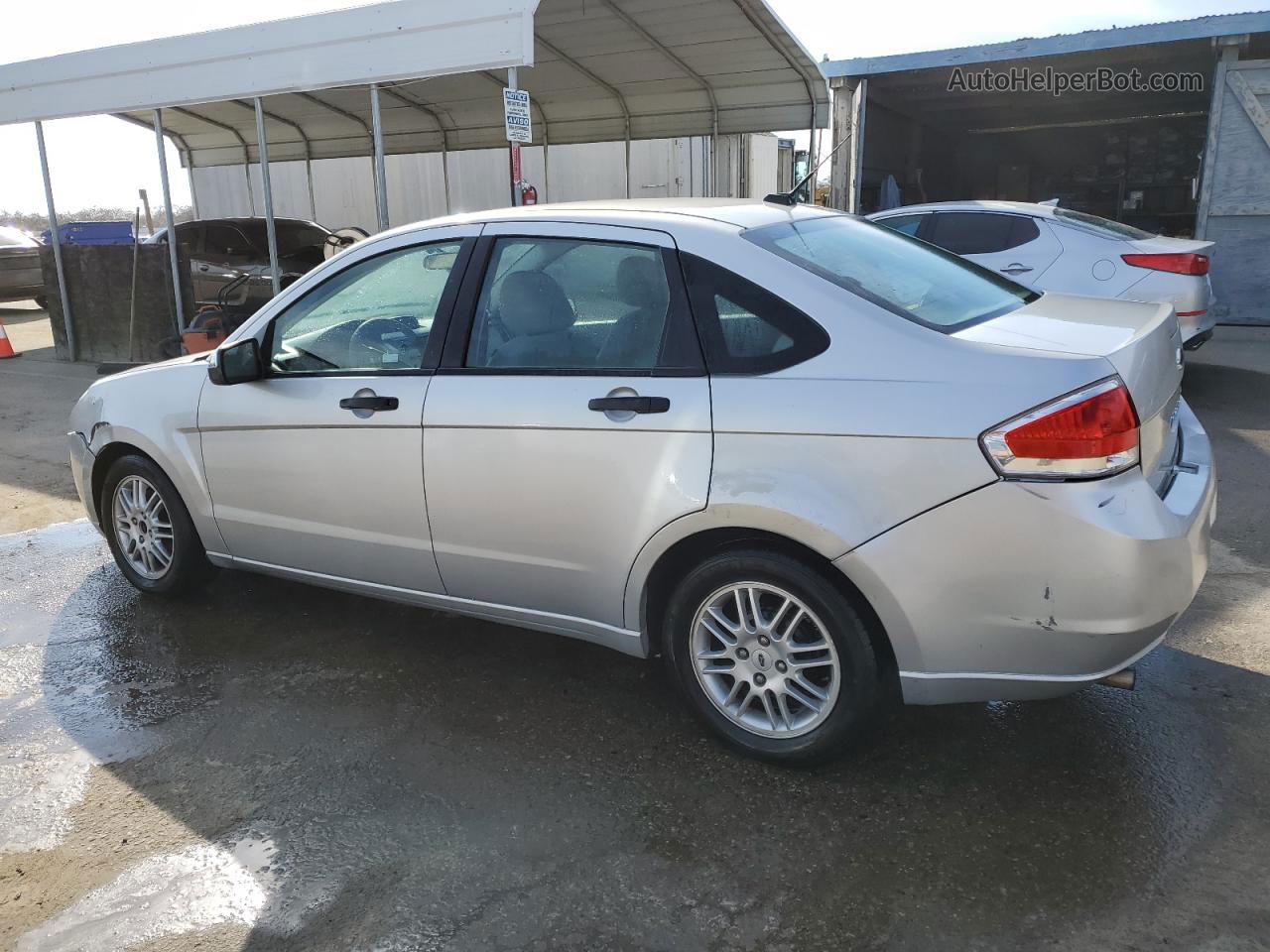 2011 Ford Focus Se Silver vin: 1FAHP3FNXBW181598