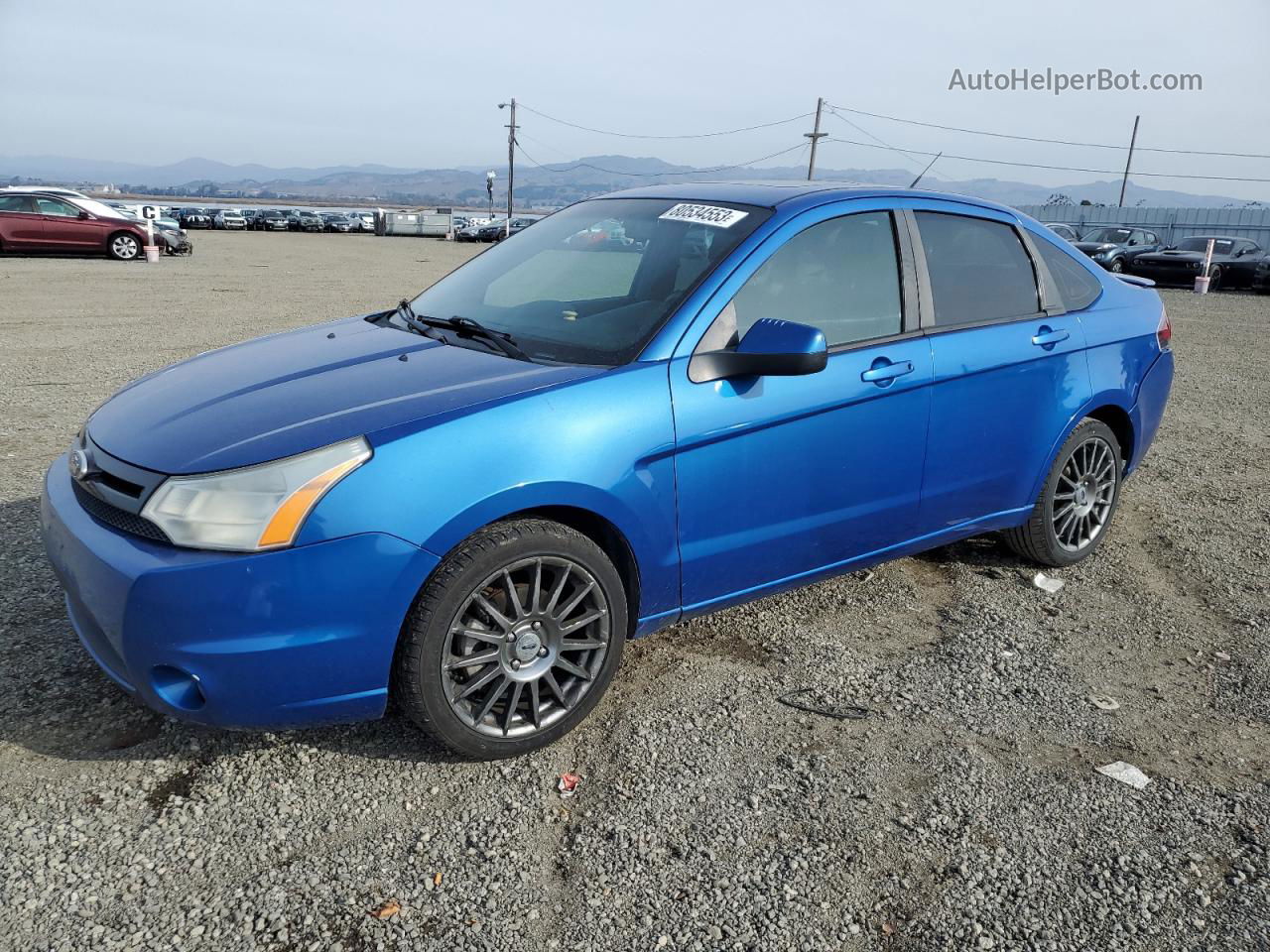 2011 Ford Focus Ses Blue vin: 1FAHP3GN0BW181527