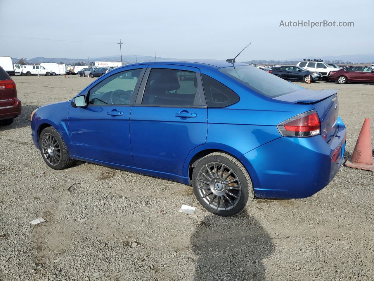 2011 Ford Focus Ses Blue vin: 1FAHP3GN0BW181527