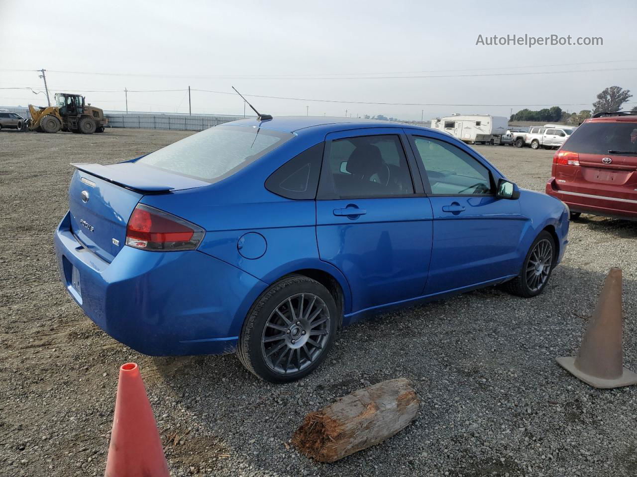 2011 Ford Focus Ses Blue vin: 1FAHP3GN0BW181527