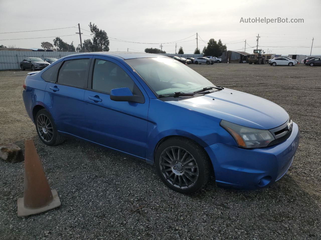 2011 Ford Focus Ses Blue vin: 1FAHP3GN0BW181527