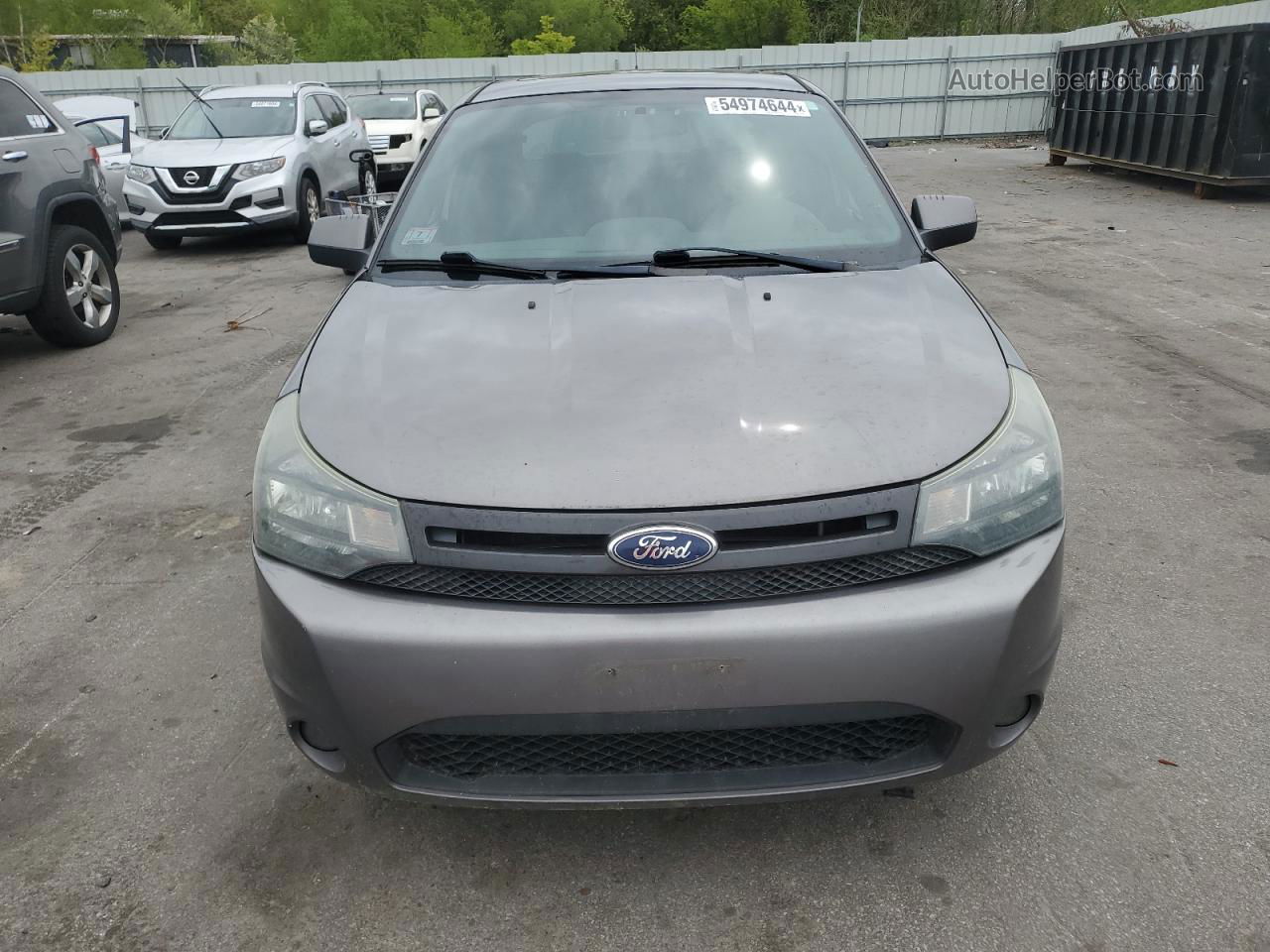 2011 Ford Focus Ses Gray vin: 1FAHP3GN1BW121353