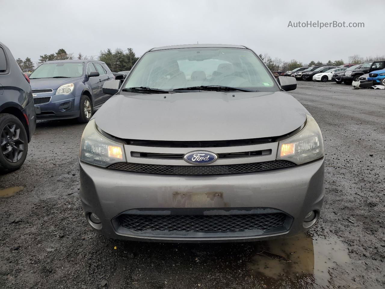 2011 Ford Focus Ses Gray vin: 1FAHP3GN1BW123653