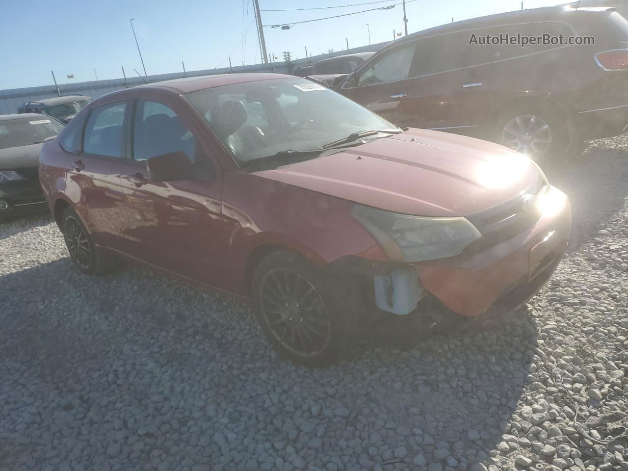 2011 Ford Focus Ses Red vin: 1FAHP3GN1BW142901