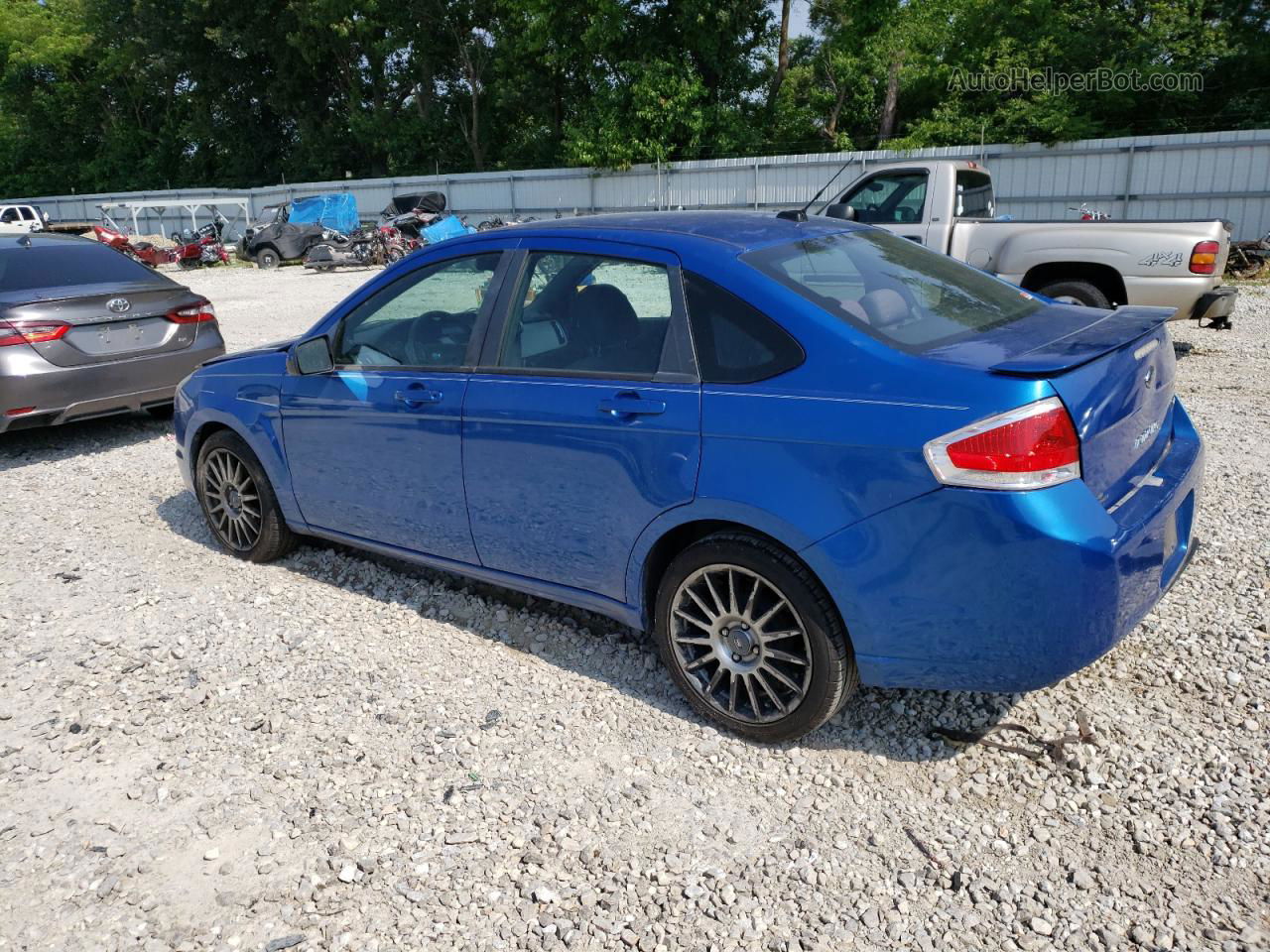 2011 Ford Focus Ses Blue vin: 1FAHP3GN2BW113326